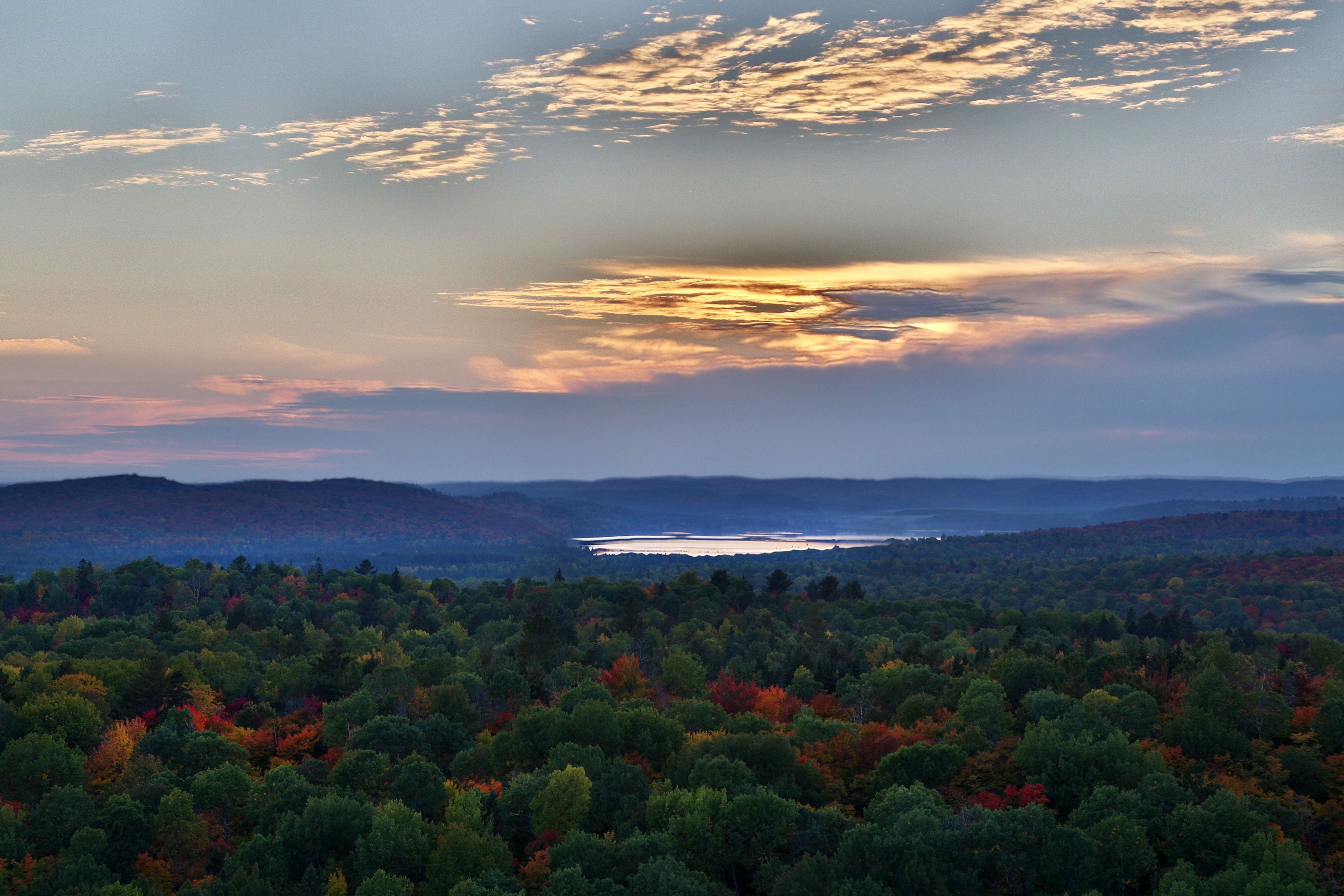 Algonquin Park Lookout Trail Iconic Images